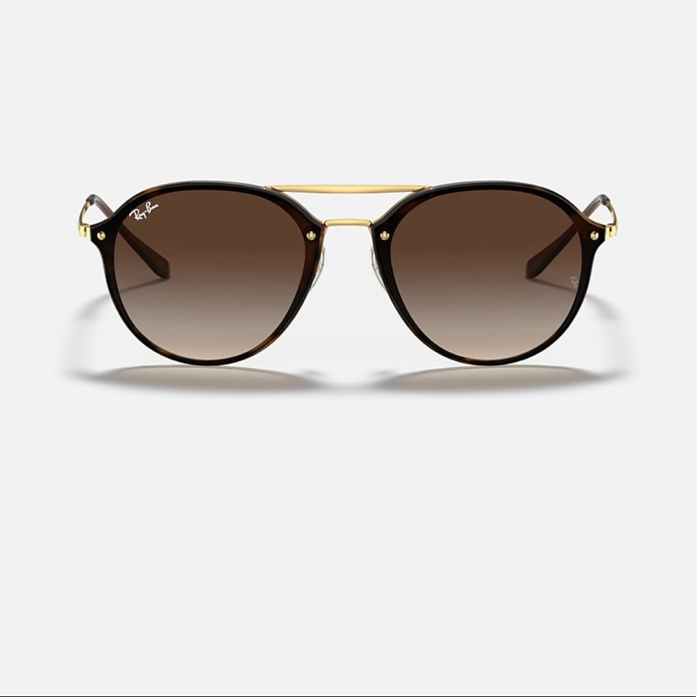Ray-Ban sunglasses style RB4292N brown / gold / tortoise shell - good condition.